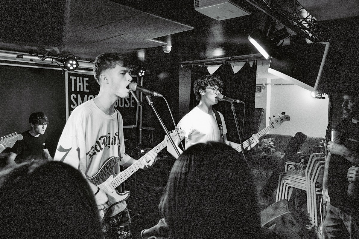 Helix performing at The Smokehouse in Ipswich